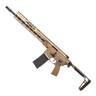 Sig Sauer MCX Spear-LT 5.56mm NATO 16in Coyote Brown Cerakote/Black Semi Automatic Modern Sporting Rifle - 30+1 Rounds - Tan