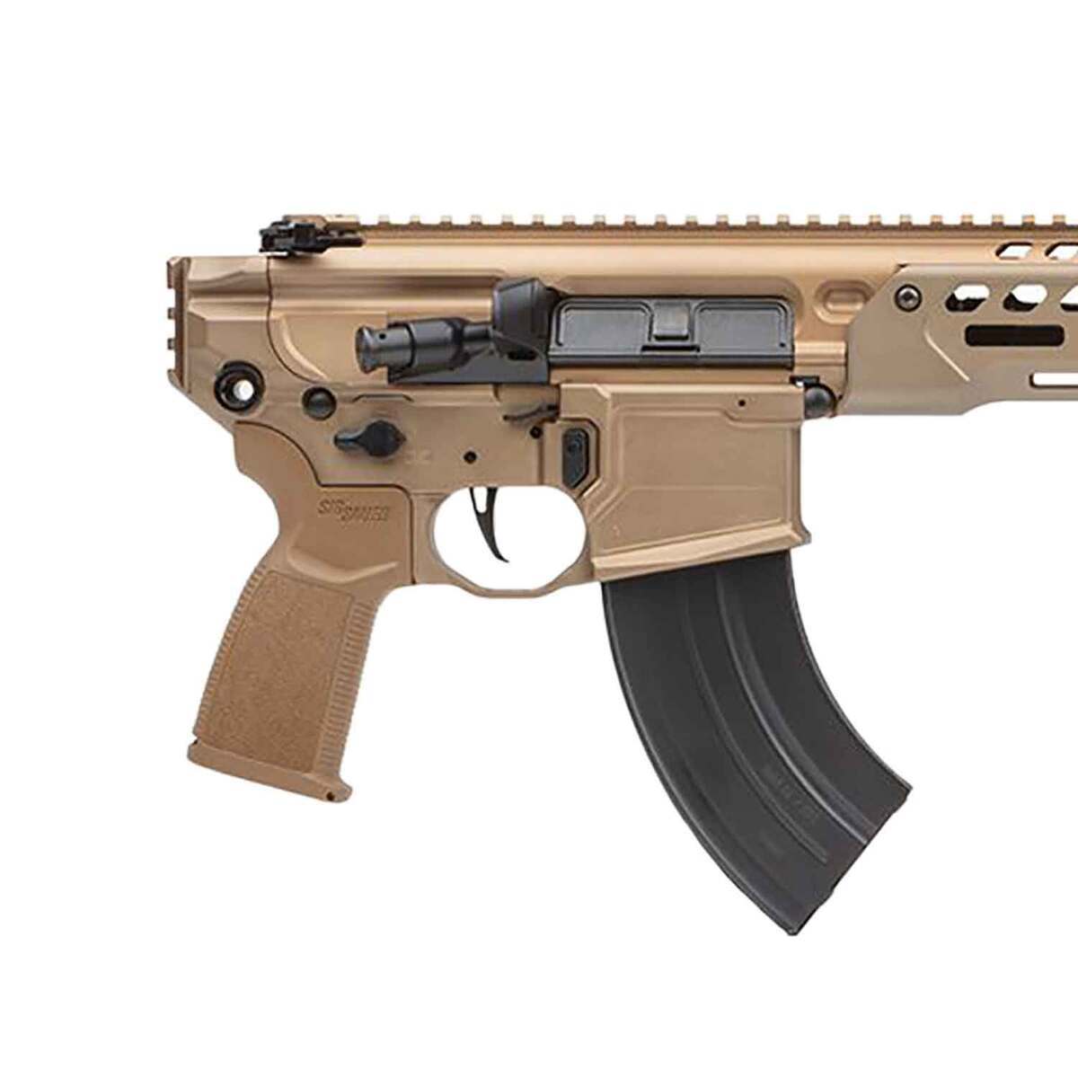 Sig Sauer MCX Spear-LT 7.62x39mm 11.50in Coyote Cerakote/Black Modern Sporting Pistol - 28+1 Rounds Sig Sauer MCX Spear-LT 7.62x39mm 11.50in Coyote Cerakote/Black Modern Sporting Pistol - 28+1 Rounds