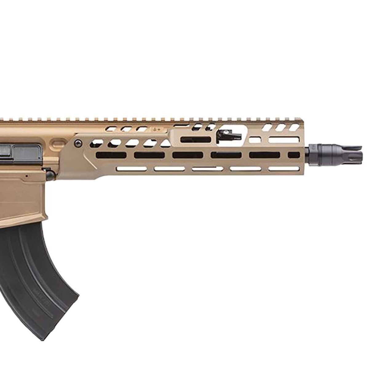 Sig Sauer MCX Spear-LT 7.62x39mm 11.50in Coyote Cerakote/Black Modern Sporting Pistol - 28+1 Rounds Sig Sauer MCX Spear-LT 7.62x39mm 11.50in Coyote Cerakote/Black Modern Sporting Pistol - 28+1 Rounds
