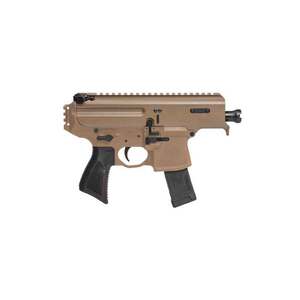 Sig Sauer MPX Copperhead 9mm Luger 3.5in Coyote Cerakote Modern Sporting Pistol - 20+1 Rounds