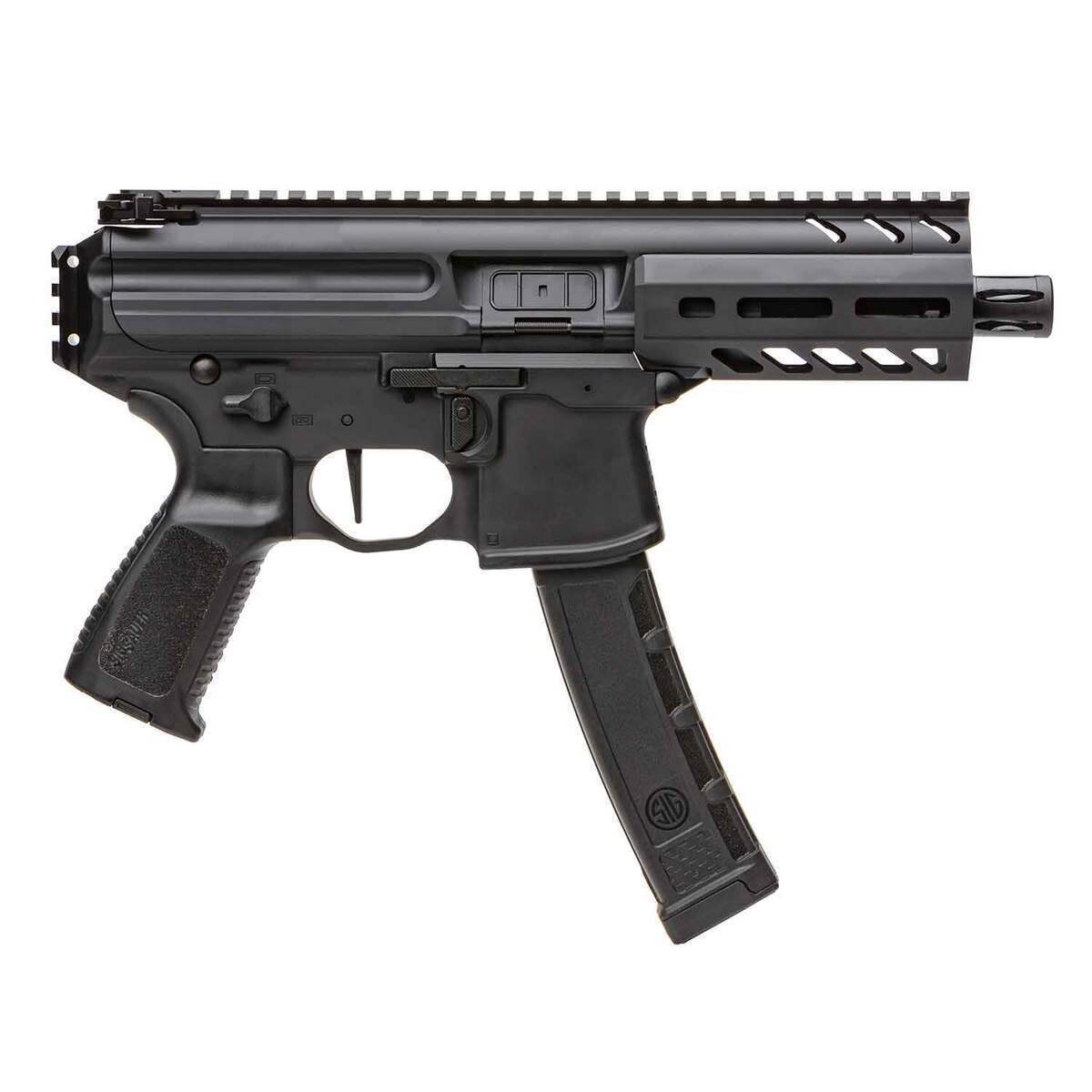 Sig Sauer MPX K 9mm Luger 4.5in Black Anodized Modern Sporting Pistol - 30+1 Rounds Sig Sauer MPX K 9mm Luger 4.5in Black Anodized Modern Sporting Pistol - 30+1 Rounds