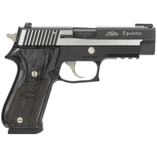 Sig Sauer P220 Equinox 45 Auto (ACP) 4.4in Black Nitron Pistol - 8+1 Rounds - Black Fullsize image