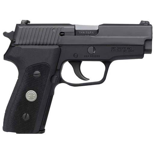 Sig Sauer P225A 9mm Luger 3.6in Black Pistol - 8+1 Rounds - Black image
