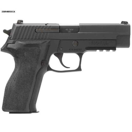 Sig Sauer P226 with Night Sights 40 S&W 4.4in Black Nitron Pistol - 10+1 Rounds - Black Full-Size image