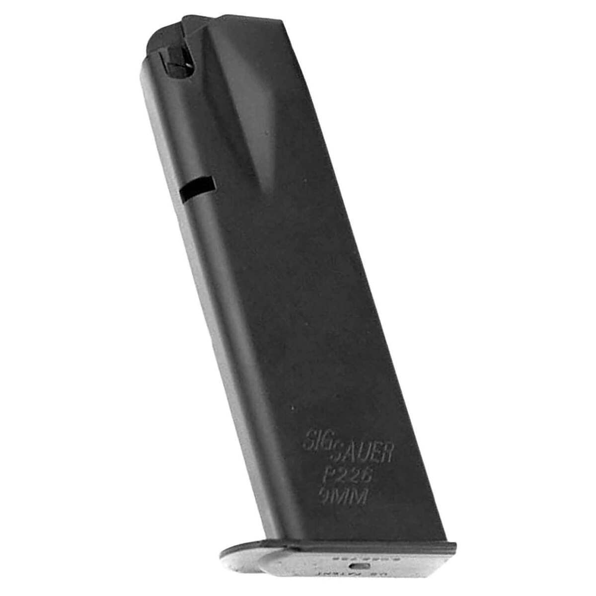 Sig Sauer P226 9mm Luger Handgun Magazine - 15 Rounds - Black Sig Sauer P226 9mm Luger Handgun Magazine - 15 Rounds - Black
