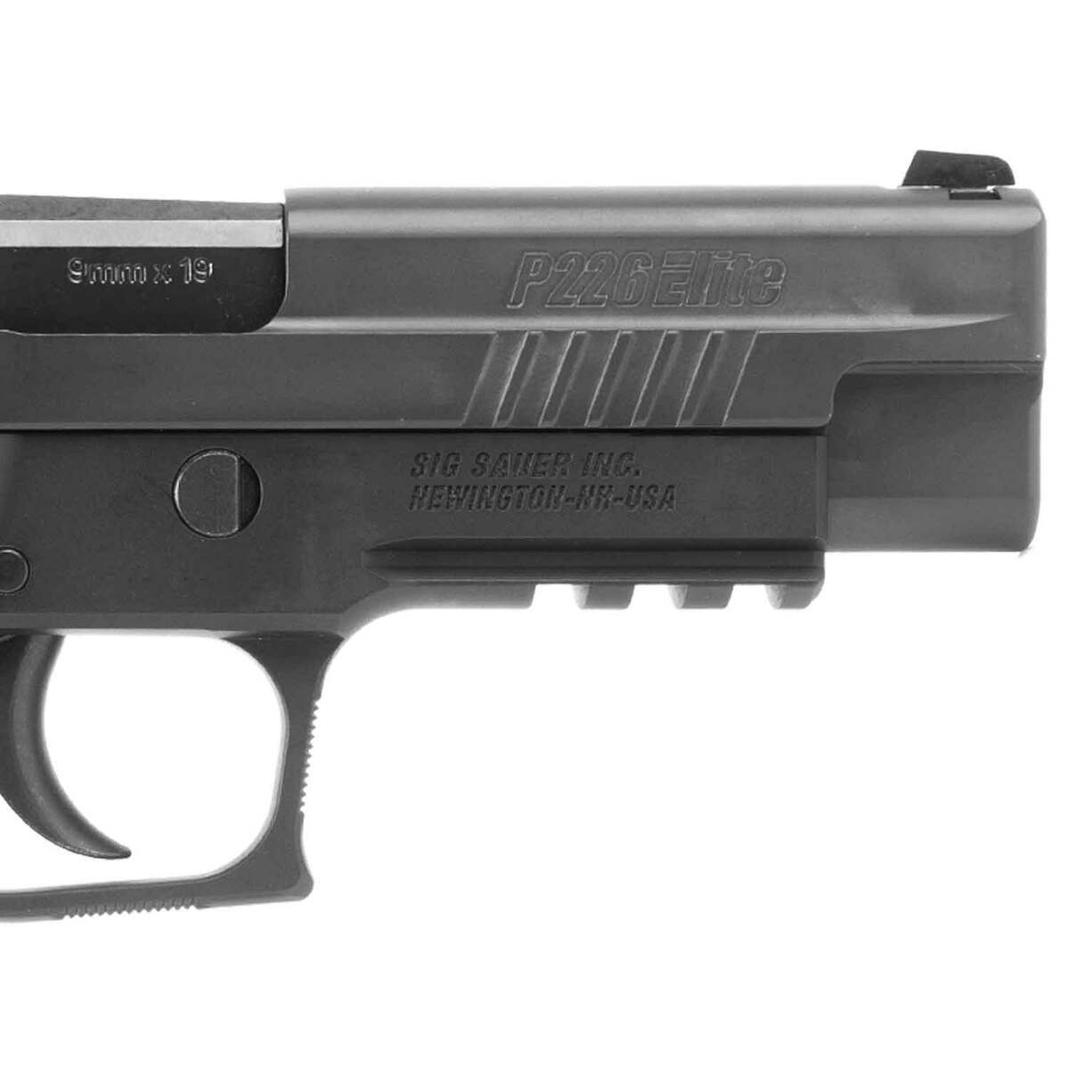 Sig Sauer P226 Elite 9mm Luger 4.4in Black Pistol - 10+1 Rounds - Black Sig Sauer P226 Elite 9mm Luger 4.4in Black Pistol - 10+1 Rounds - Black