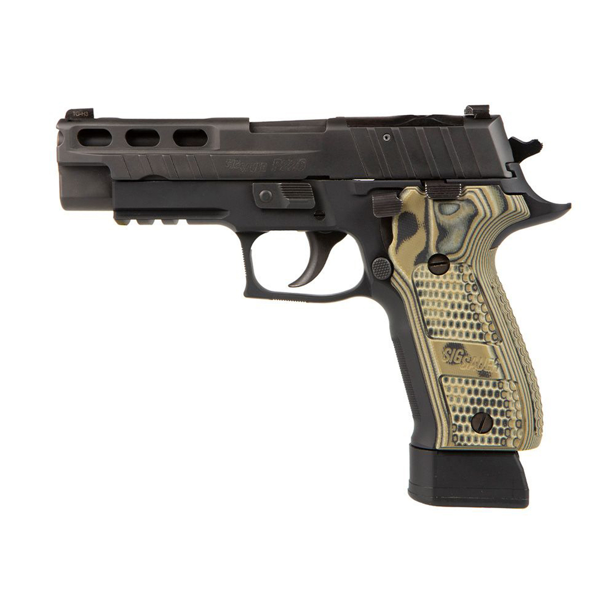 Sig Sauer P226 Pro Cut 9mm Lugar 4.4in Black Pistol - 20+1 Rounds - Black Sig Sauer P226 Pro Cut 9mm Lugar 4.4in Black Pistol - 20+1 Rounds - Black