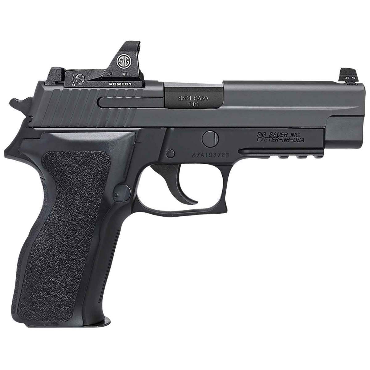 Sig Sauer P226 RX 9mm Luger 4.4in Black Nitron Pistol - 10+1 Rounds - Black Sig Sauer P226 RX 9mm Luger 4.4in Black Nitron Pistol - 10+1 Rounds - Black