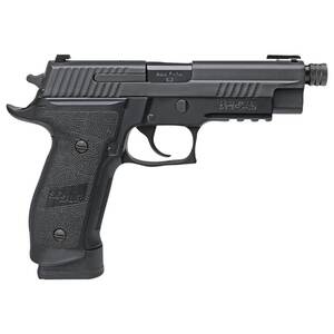 Sig Sauer P226 TacOps 9mm Luger 4.4in Black Nitron Pistol - 10+1 Rounds