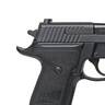 Sig Sauer P226 TacOps 9mm Luger 4.9in Matte Black Nitron Pistol - 20+1 Rounds - Black