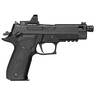 Sig Sauer P226 ZEV ROMEO1 PRO Red Dot 9mm Luger 4.9in Black Pistol - 15+1 Rounds - Black