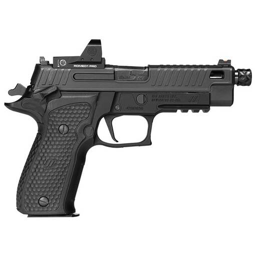 Sig Sauer P226 ZEV ROMEO1 PRO Red Dot 9mm Luger 4.9in Black Pistol - 15+1 Rounds - Black image
