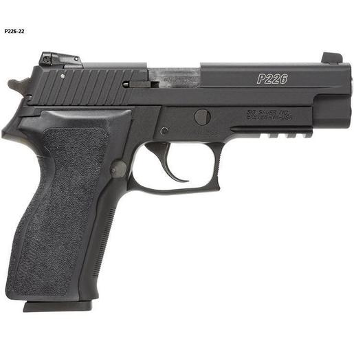 Sig Sauer P226 22 Long Rifle 4.6in Black Anodized Pistol - 10+1 Rounds - Black image