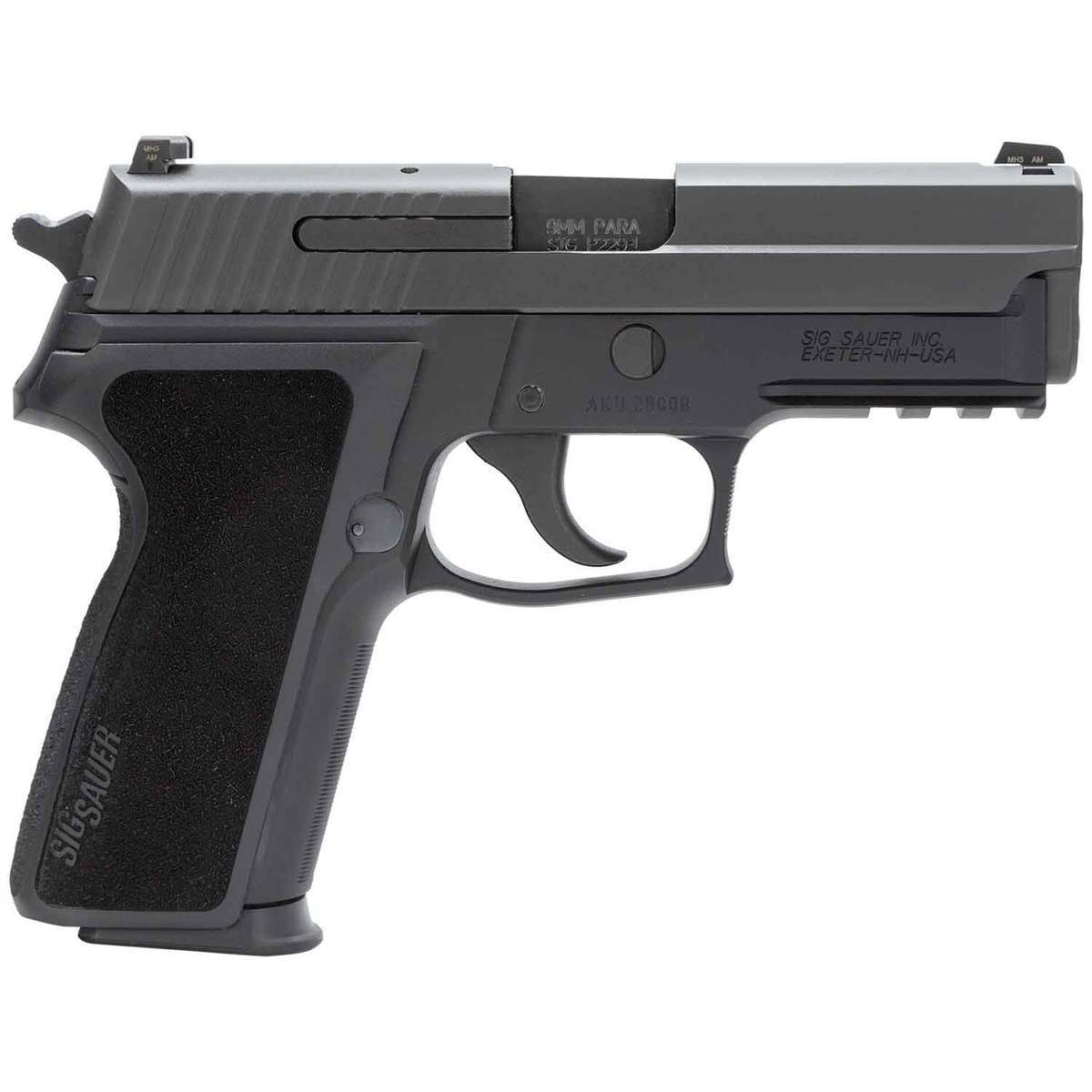 Sig Sauer P229 9mm Luger 3.9in Black Pistol - 15+1 Rounds - Black Sig Sauer P229 9mm Luger 3.9in Black Pistol - 15+1 Rounds - Black