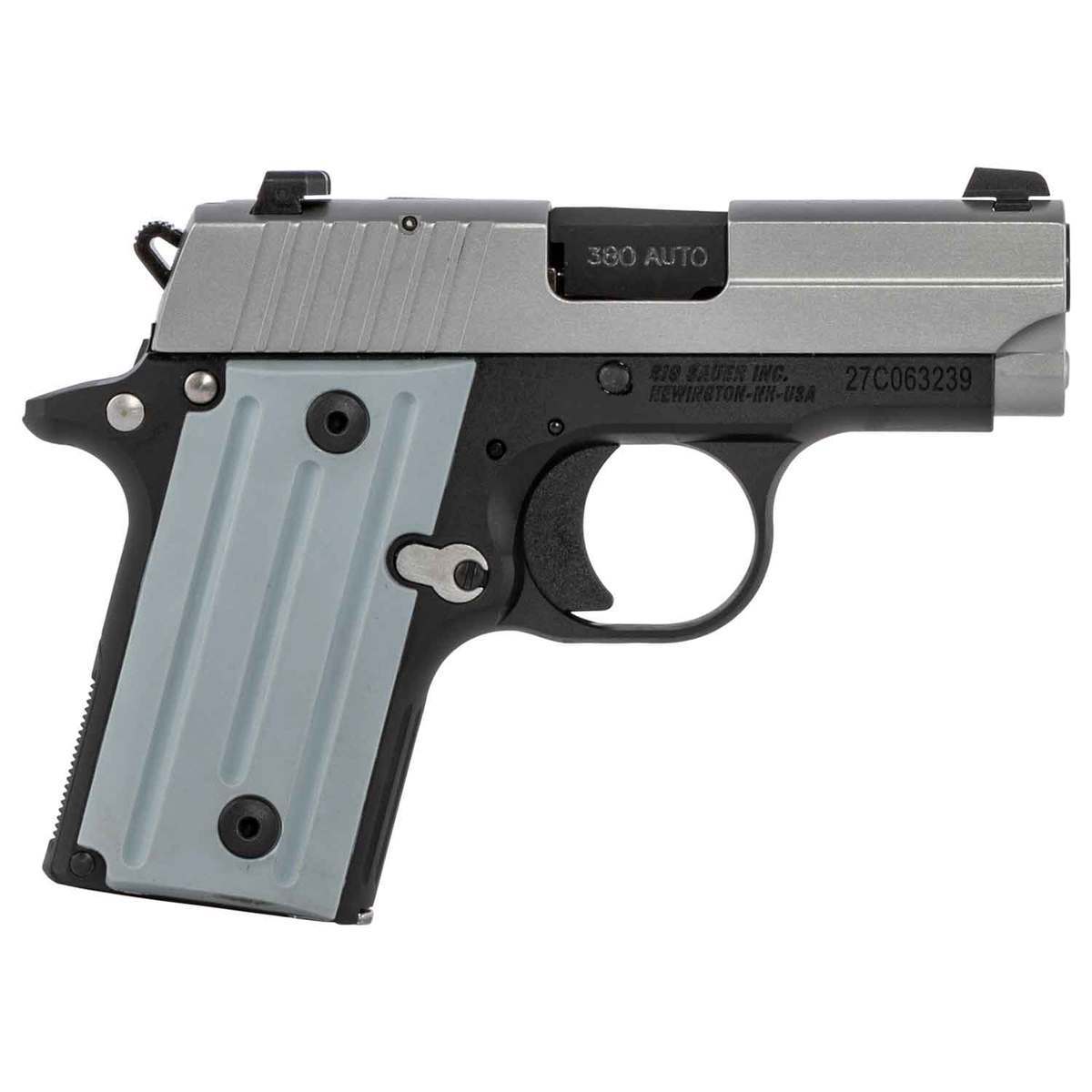 Sig Sauer P238 380 Auto (ACP) 2.7in Stainless Pistol - 6+1 Rounds Sig Sauer P238 380 Auto (ACP) 2.7in Stainless Pistol - 6+1 Rounds