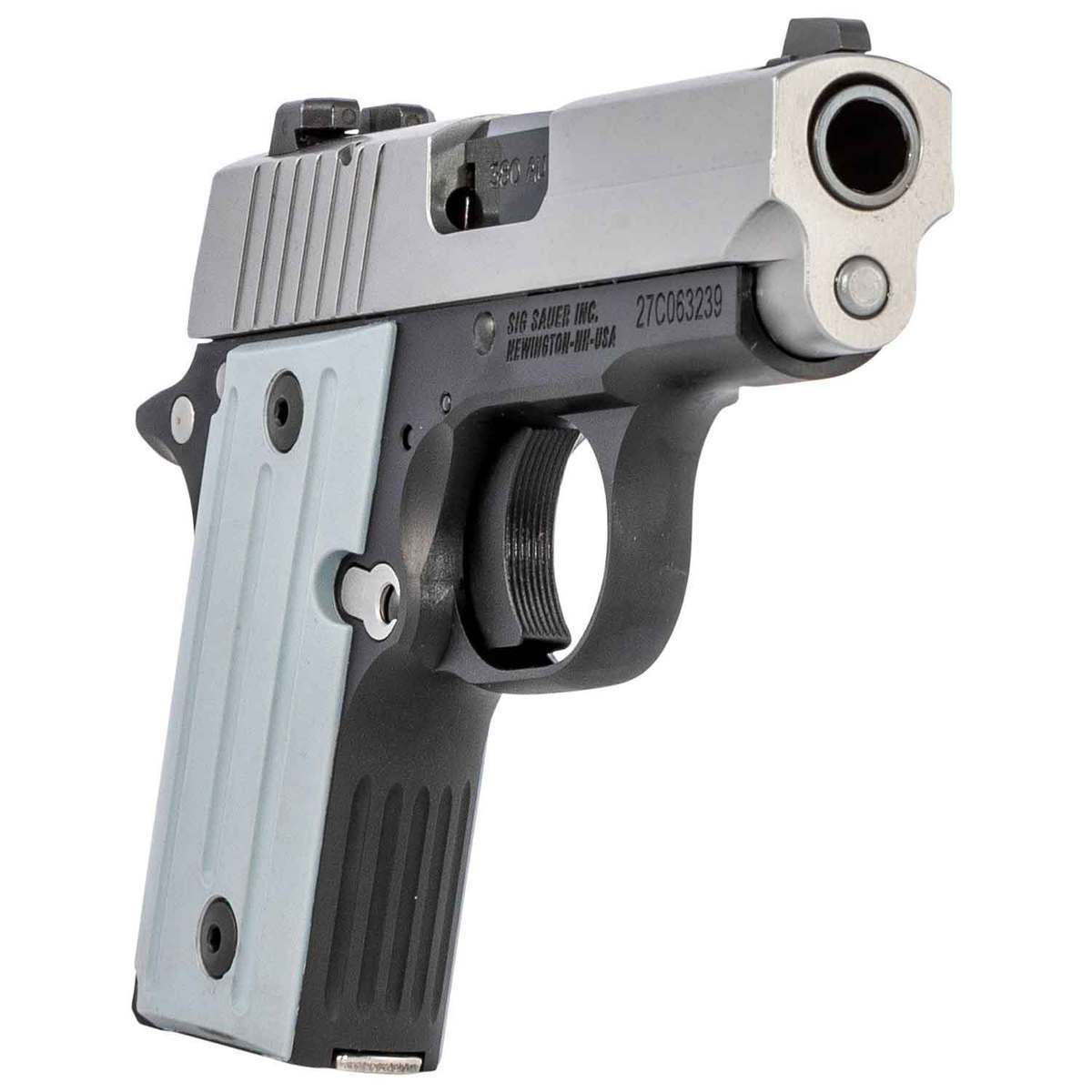Sig Sauer P238 380 Auto (ACP) 2.7in Stainless Pistol - 6+1 Rounds Sig Sauer P238 380 Auto (ACP) 2.7in Stainless Pistol - 6+1 Rounds