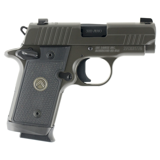 Sig Sauer P238 Legion Micro Compact 380 Auto (ACP) 2.7in Legion Gray Stainless Pistol - 7+1 Rounds - Gray Compact image