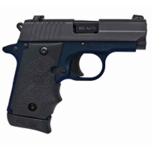 Sig Sauer P238 Micro Compact 380 Auto (ACP) 2.7in Navy Nitron Pistol - 7+1 Rounds - Compact image