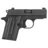 Sig Sauer P238 Micro Compact 380 Auto (ACP) 2.7in Black Hardcoat Anodized Pistol - 6+1 Rounds