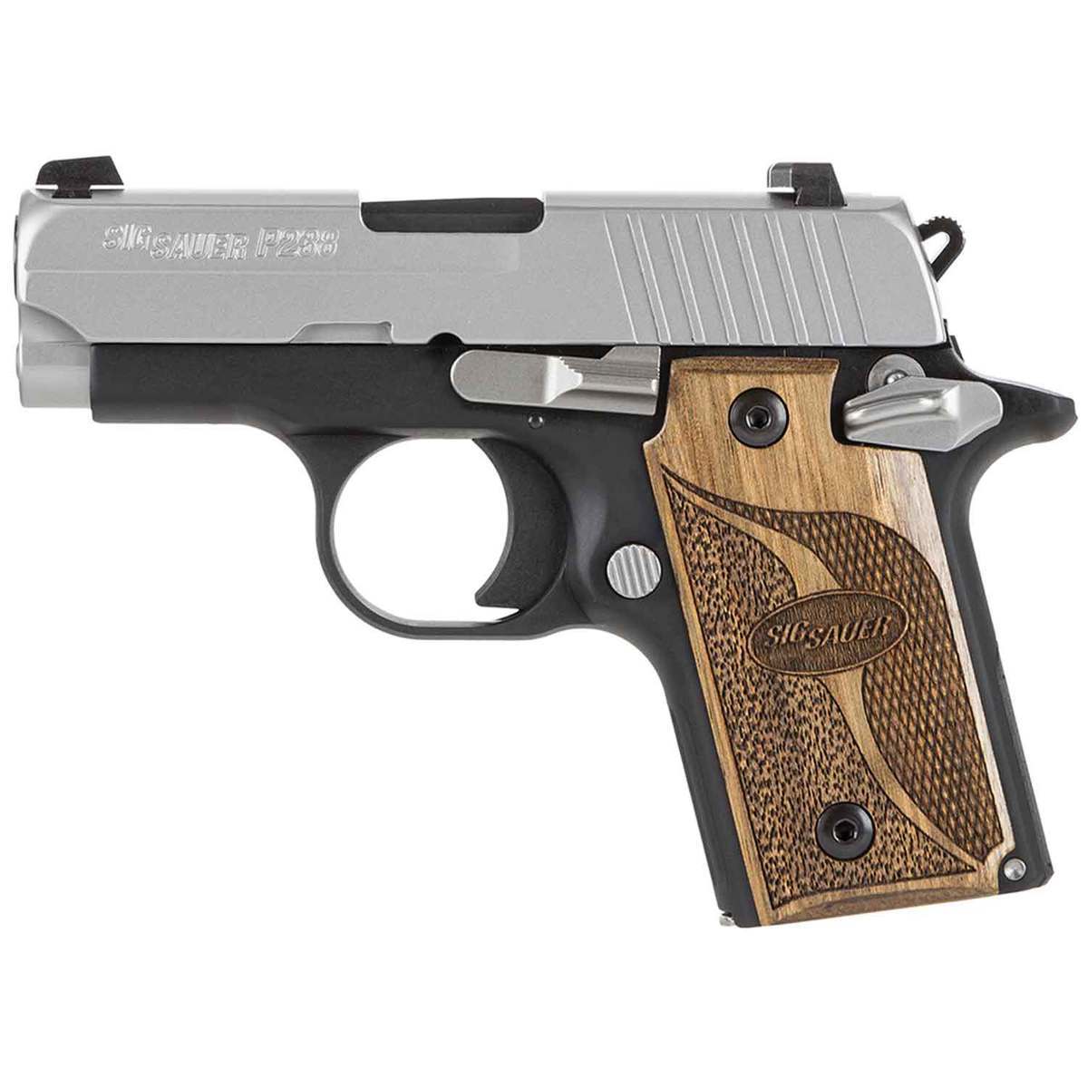 Sig Sauer P238 SAS 380 Auto (ACP) 2.7in Stainless Pistol - 6+1 Rounds - Black Sig Sauer P238 SAS 380 Auto (ACP) 2.7in Stainless Pistol - 6+1 Rounds - Black