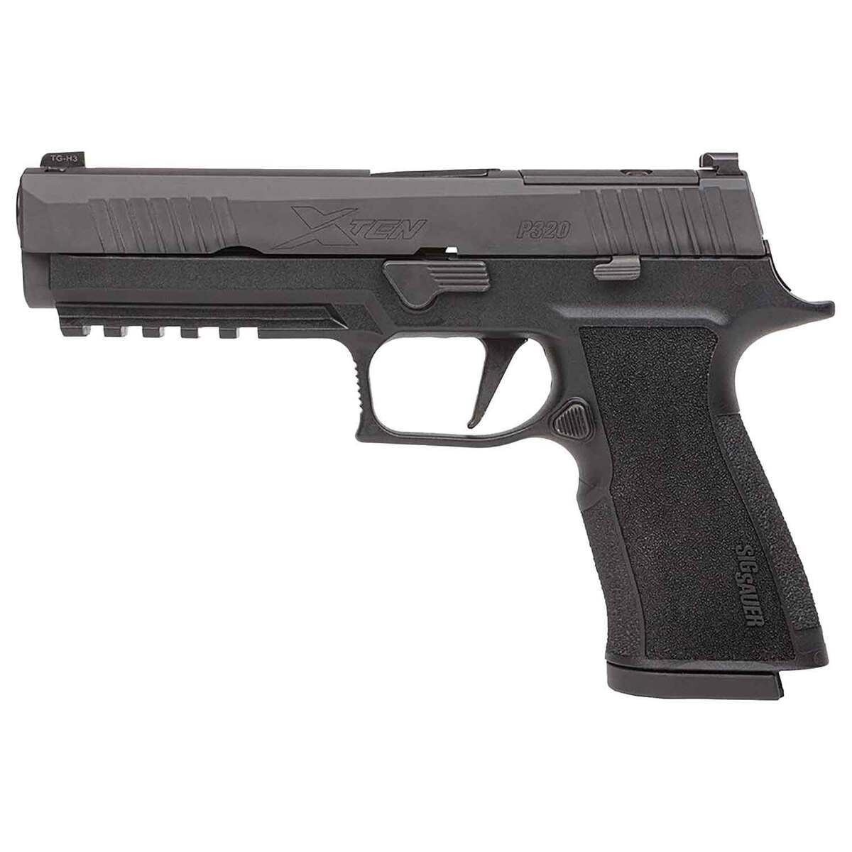 Sig Sauer P320 10mm Auto 5in Black Nitron Pistol - 15+1 Rounds - Black Sig Sauer P320 10mm Auto 5in Black Nitron Pistol - 15+1 Rounds - Black