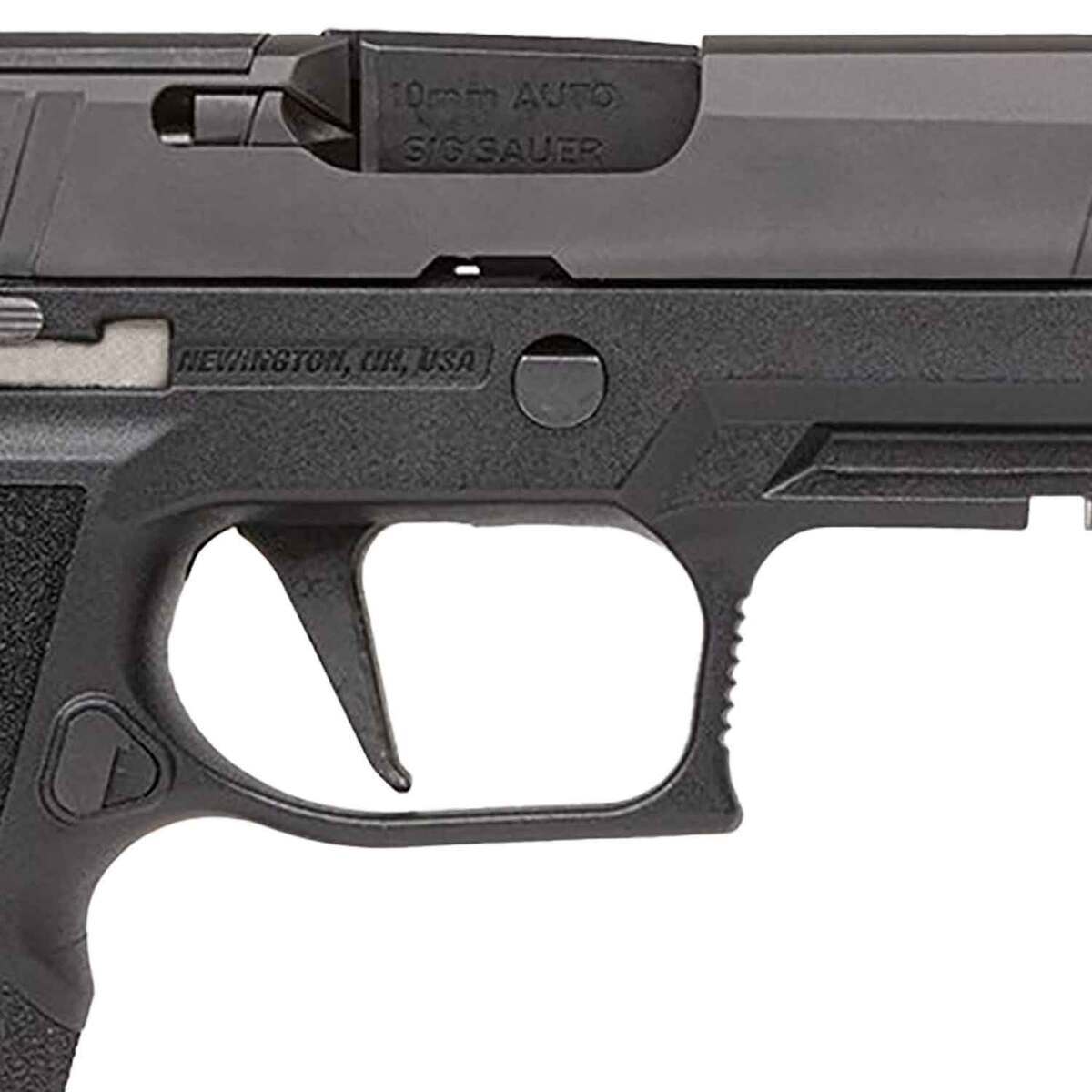 Sig Sauer P320 10mm Auto 5in Black Nitron Pistol - 15+1 Rounds - Black Sig Sauer P320 10mm Auto 5in Black Nitron Pistol - 15+1 Rounds - Black