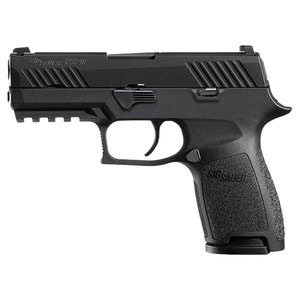 Sig Sauer P320 9mm Luger 3.90in Black Compact Semi Automatic Pistol - 15+1 Rounds