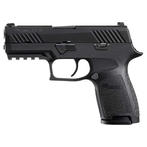 Sig Sauer P320 9mm Luger 3.90in Black Compact Semi Automatic Pistol - 15+1 Rounds - Black Compact image