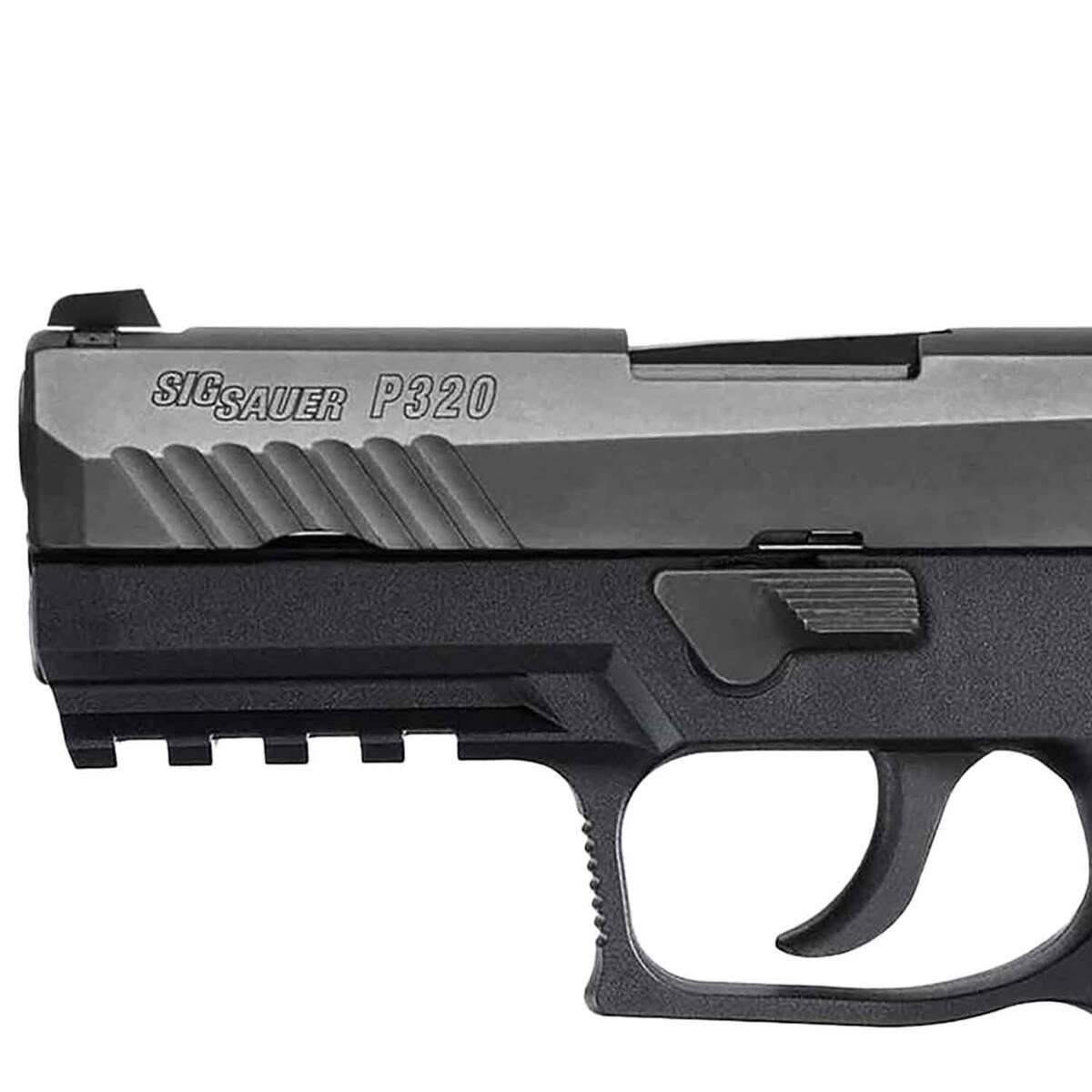 Sig Sauer P320 9mm Luger 3.9in Black Contrast Sight Compact Pistol - 15+1 Rounds - Black Sig Sauer P320 9mm Luger 3.9in Black Contrast Sight Compact Pistol - 15+1 Rounds - Black