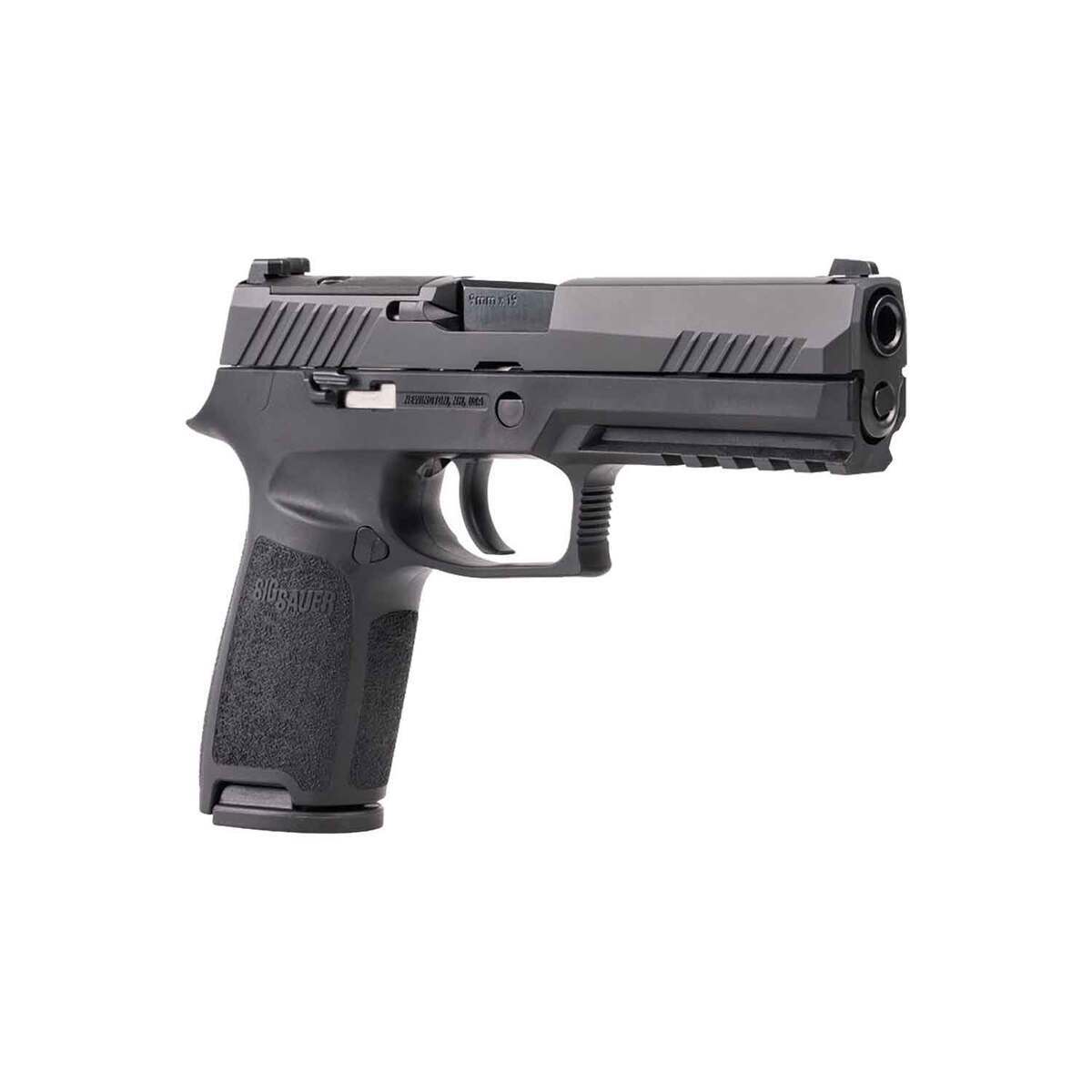 Sig Sauer P320 9mm Luger 4.7in Nitron Pistol - 17+1 Rounds - Black Sig Sauer P320 9mm Luger 4.7in Nitron Pistol - 17+1 Rounds - Black