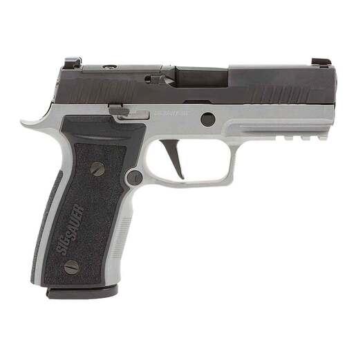 Sig Sauer P320 AXG Carry 9mm Luger 3.9in Two-Tone Nitron Pistol - 17+1 Rounds - Gray image