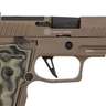 Sig Sauer P320 AXG Scorpion 9mm Luger 3.9in FDE Pistol - 17+1 Rounds - Tan