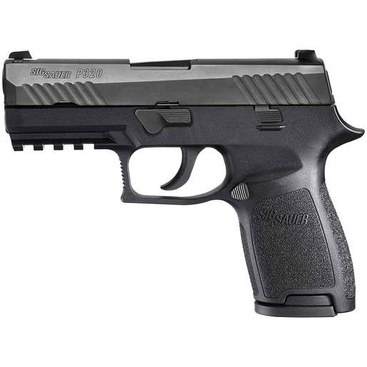 Sig Sauer P320 Compact 9mm Luger 3.9in Black Nitron Pistol - 10+1 Rounds - Black Compact image