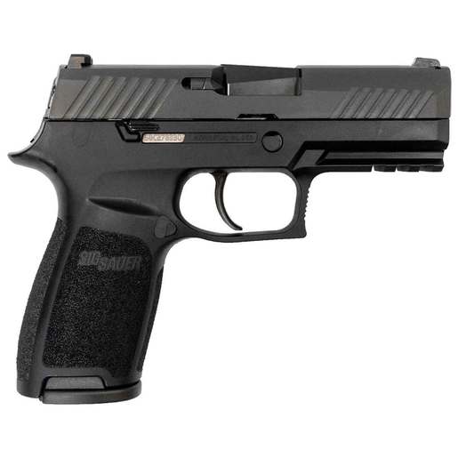 Sig Sauer P320 Carry 357 SIG 3.9in Black Nitron Pistol - 14+1 Rounds - Black image
