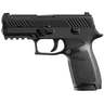 Sig Sauer P320 Carry w/ Night Sights 40 S&W 3.9in Black Nitron Pistol - 14+1 Rounds - Black