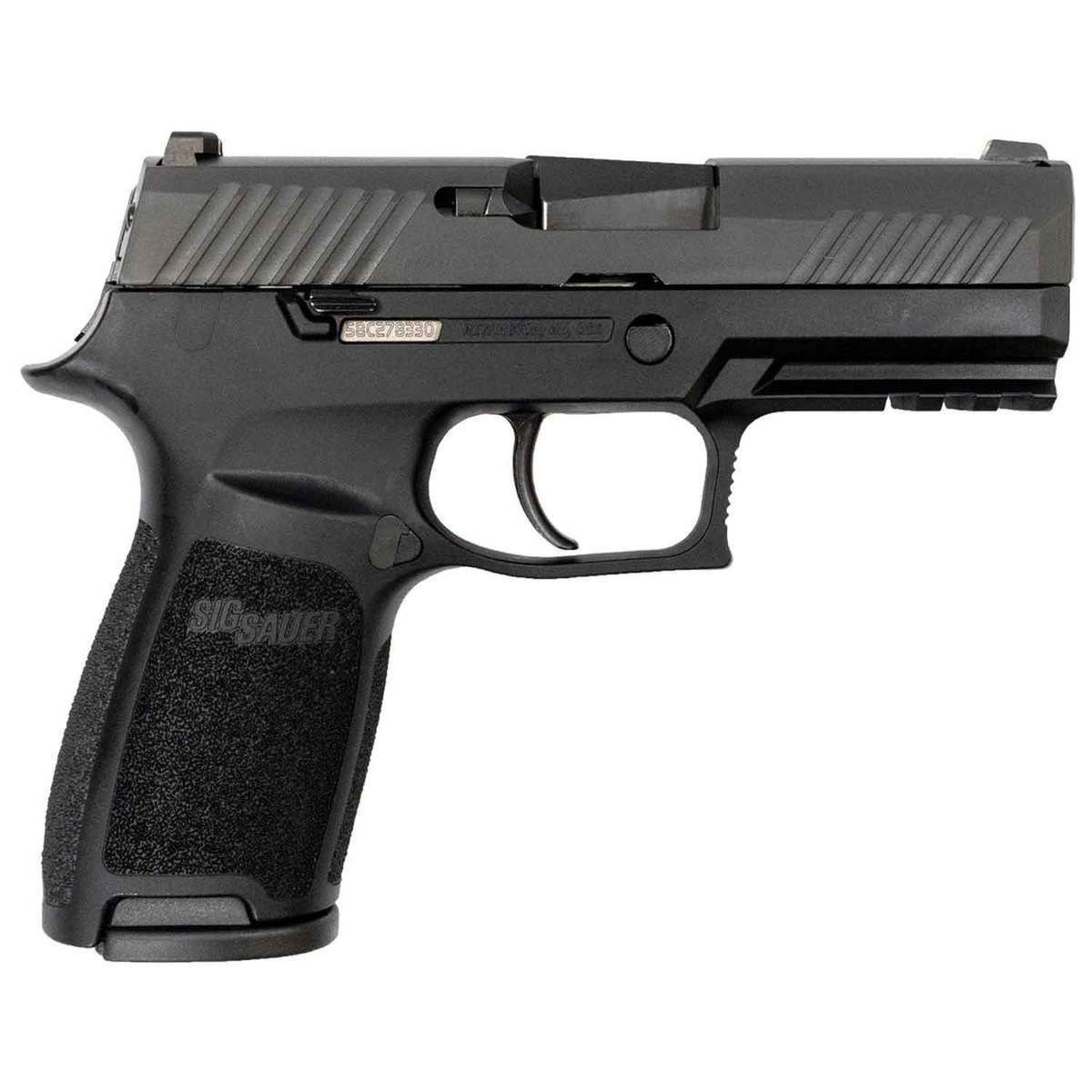 Sig Sauer P320 Carry 45 Auto (ACP) 3.9in Black Nitron Pistol - 10+1 Rounds - Black Sig Sauer P320 Carry 45 Auto (ACP) 3.9in Black Nitron Pistol - 10+1 Rounds - Black