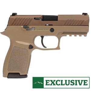 Sig Sauer P320 Compact 9mm Luger 3.9in Flat Dark Earth Pistol - 10+1 Rounds