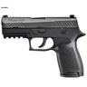 Sig Sauer P320 40 S&W 3.9in Black SigLight Night Sight Compact Pistol - 13+1 Rounds