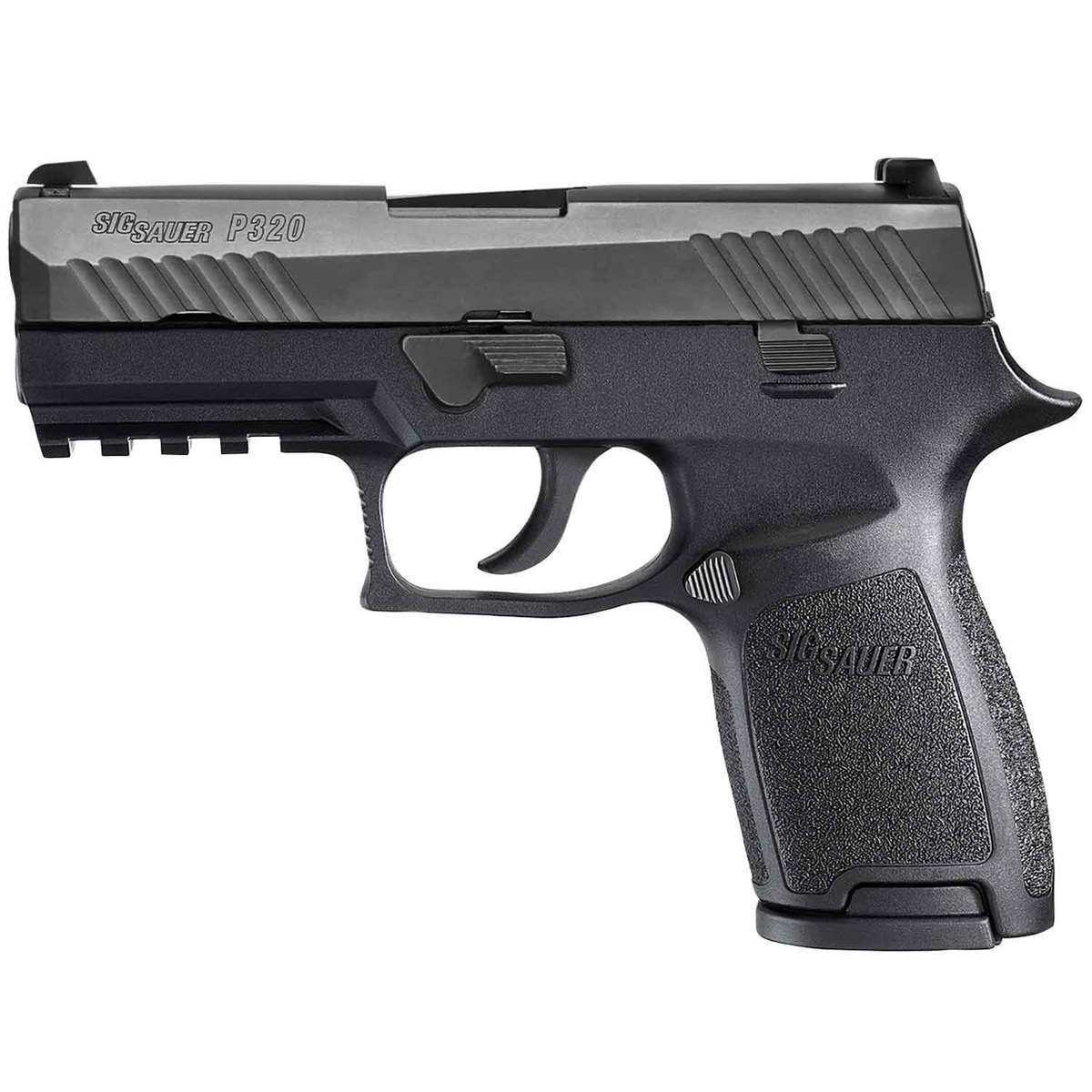 Sig Sauer P320 45 Auto (ACP) 3.9in Two-Tone SigLight Night Sight Compact Pistol - 9+1 Rounds Sig Sauer P320 45 Auto (ACP) 3.9in Two-Tone SigLight Night Sight Compact Pistol - 9+1 Rounds