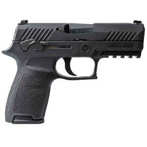 Sig Sauer P320 45 Auto (ACP) 3.9in Black SigLight Night Sight Compact Pistol - 9+1 Rounds