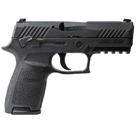 Sig Sauer P320 40 S&W 3.9in Flat Dark Earth Contrast Sight Compact Pistol - 13+1 Rounds - Black Compact image