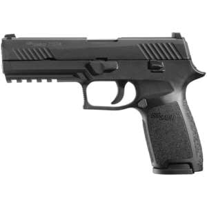 Sig Sauer P320 Full Sized 45 Auto (ACP) 4.7in Black Pistol - 10+1 Rounds
