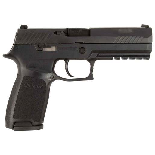 Sig Sauer P320 Full-Sized 9mm Luger 4.7in Black Pistol - 17+1 Rounds - Black image