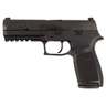 Sig Sauer P320 Full Sized 9mm Luger 4.7in Black Pistol - 17+1 Rounds