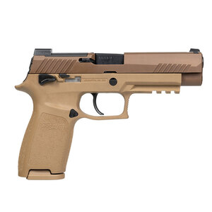 Sig Sauer P320 M17 9mm Luger 47in Coyote Pistol  101 Rounds