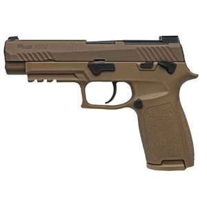 Sig Sauer P320 M17 9mm Luger 47in Coyote Pistol  101 Rounds