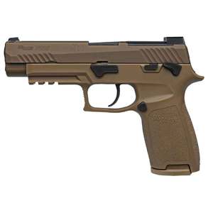 Sig Sauer P320 M17 9mm Luger 4.7in Coyote Pistol - 10+1 Rounds