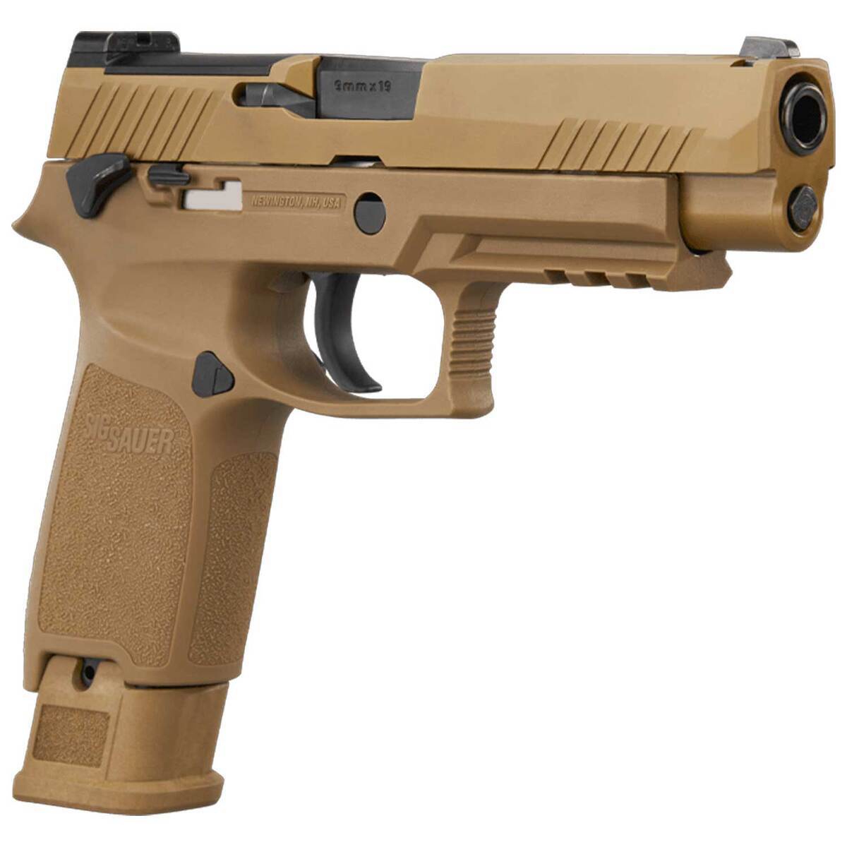 Sig Sauer P320 M17 9mm Luger 4.7in Coyote PVD Pistol - 21+1 Rounds - Tan Sig Sauer P320 M17 9mm Luger 4.7in Coyote PVD Pistol - 21+1 Rounds - Tan