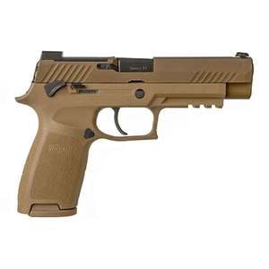 Sig Sauer P320 M17 9mm Luger 4.7in w/ Manual Safety Coyote Tan Pistol -