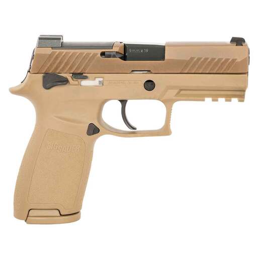 Sig Sauer P320-M18 9mm Luger 3.9in Coyote PVD Pistol - 10+1 Rounds - Tan Compact image